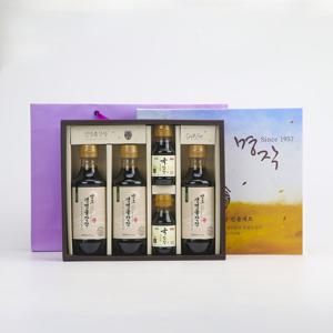 [신앙촌] 양조 생명물간장 선물세트 땅속발효 4호 (쇼핑백증정)