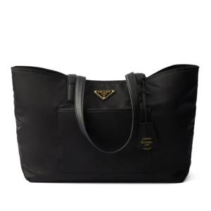 프라다 나일론 사피아노 가죽 미디엄 토트백 1BG555VOOO R064 F