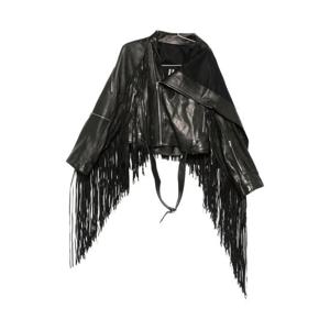 릭오웬스 프린지 레더 재킷 RO02E4793LN