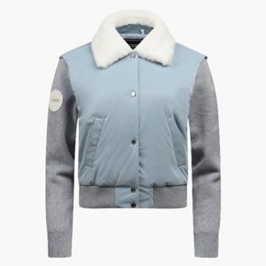 아이스버그골프자켓 VQA I54FJK15-51 플러피 니트 하이브리드 자켓