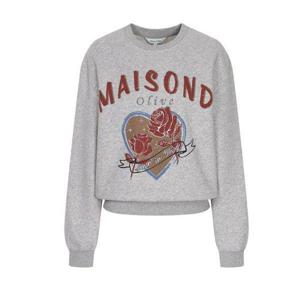 [올리브데올리브]OE5WEB21_속기모 로즈전사 맨투맨 티셔츠