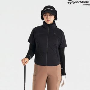 테일러메이드  25FW 여성 반팔 경량 다운 점퍼 TWDJO8103-199