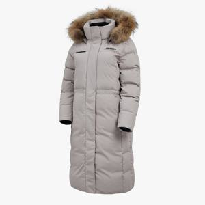 프로스펙스 헤비 다운 여성 후드 퍼 미드패딩 PW3WD23W751