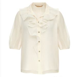 [미니멈]클레식프릴 블라우스 (MYAAWB2430C1R)_IC