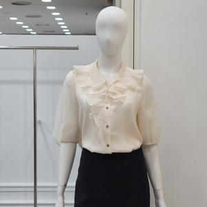 [미니멈]프릴 블라우스 (MYAAWB2430CR)_IC