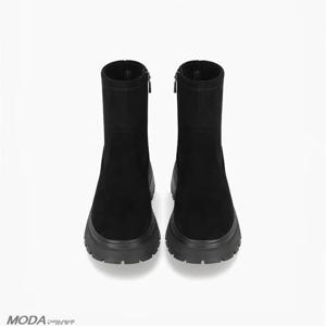 [엘칸토]경량 쿠션 청키 스판 여성 부츠 LCWA69U613XL_GN