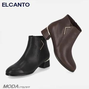 [엘칸토]경량 쿠션 기모 여성 앵클부츠 LCWA09U613X_GN
