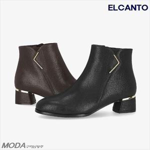 [엘칸토]경량 쿠션 기모 여성 앵클부츠 2XWA09X-GN