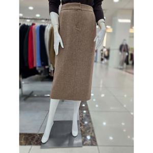 [더아이잗]울 블렌드 헤링본 H라인 셋업 스커트 IRAA0SK141BE20