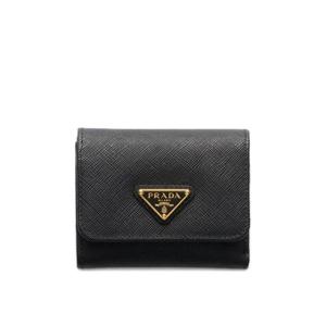 프라다 트라이앵글 로고 레더 지갑 1MH0432IGZ