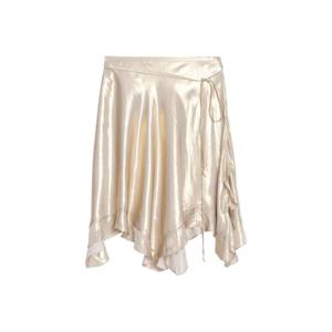 쟈딕앤볼테르 Jetos ruffled satin mini skirt WWSK01644