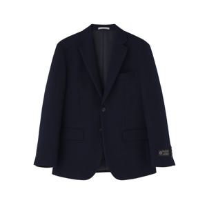 [맨잇슈트]F/W  고퀄리티 네이비 솔리드 레노 변형 조직 재킷 (021K11)