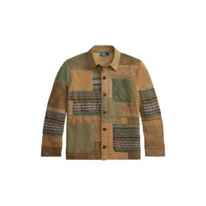 폴로 랄프로렌 패치워크 칼라 가디건 710P03174001