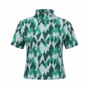 M 풋조이골프반팔티 NQC FMJWS5204-GREEN KR 25SS Forest Crop T W