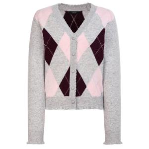 질스튜어트뉴욕   26SS  체크 울캐시미어혼방 가디건 JSSW6A130G1