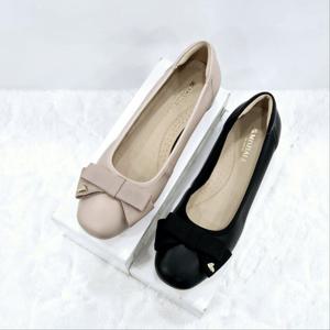 [탠디]여성 리본 포인트 펌프스 X2HS50YG08 G-BLACK G-BEIGE 2DC