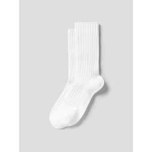 (3561KTAM41) [에잇세컨즈] 넓은 골지 양말  화이트