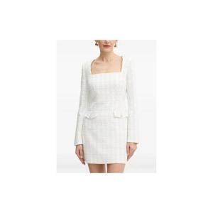 25 FW 게스 펄 장식 스퀘어 넥 미니 드레스 W5BK20W2382 TP447665826