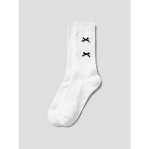 (3561KTAME1) [에잇세컨즈] 잔골지 리본 양말  화이트