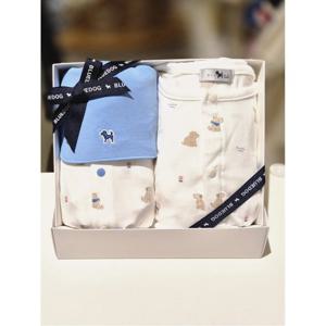 블루독베이비 10 26SS(CR)프렌도기모달세트우주복도기슬리핑가운2종 (461700411000902)