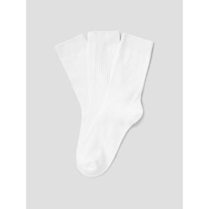 (4561KTAM21) [에잇세컨즈] 골지 양말 3P  화이트