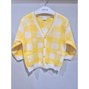 [아가방]부평모다 01T131411 스마일체크니트가디건-BP