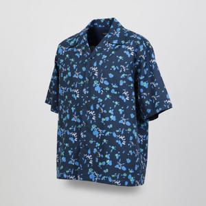 MARNI SARABAND 프린트 하보타이 실크 셔츠 (CUMU0213A6 UTC328 MDB80)