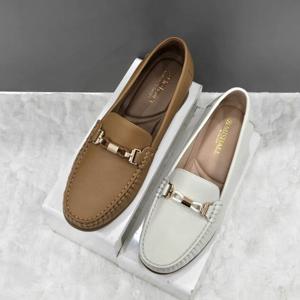 [탠디]여성 링클 디테일 로퍼 X2HS32YD14 IVORY CAMEL 2DC JJ