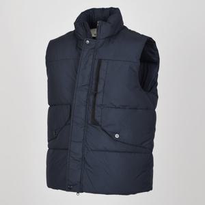 STONE ISLAND G0423 CRINKLE REPS RECYCLED NYLON VEST _CONCEALED HOOD (7915G0423 V0020) (크링클 랩스 리사이클드 나일론 다운 베스트_컨실드 후드)