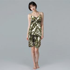 [바바라(언더웨어)]COOL 인견 나시 상하 여름 잠옷세트AWP4602S