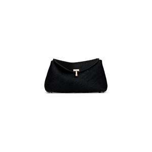 토템 클러치백 블랙 미니 T락 포니헤어 클러치 261771F044008