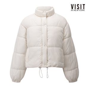 비지트인뉴욕  루즈핏 벌룬 소매 숏 패딩 점퍼 (V5BJP08)