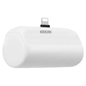 JMds 코끼리 보조배터리 미니퀵 고속충전 5000mah 8핀 (화이트)