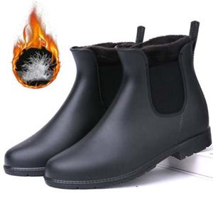 레인부츠 커플방한화 장화 작업화 낚시 털신발 TAIN03