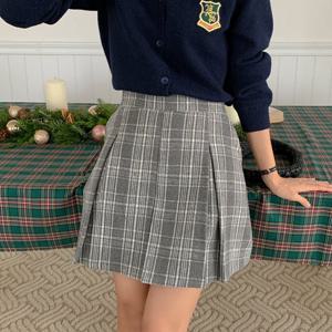 나야홍 / 아이우먼 플리츠체크미니스커트 LTQ369M512 빅사이즈