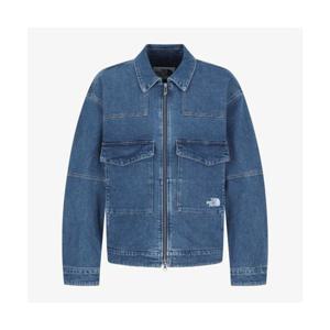 노스페이스 NJ3BR53K 화이트라벨 데님 트러커 자켓 LIGHT BLUE 253804