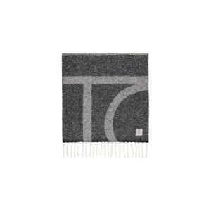 25 FW 토템 여성 그레이 모노그램 자카드 스카프 261771F028001