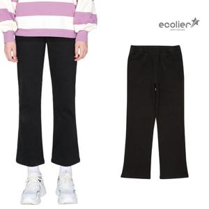 [에꼴리에]겨울 이월 밴딩 부츠컷 면바지 22D0255