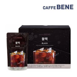 카페베네 블랙커피 파우치 (190ml x 10팩)