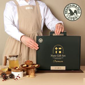 [산과들에] 하루견과 원데이오리지널 40봉 선물세트 (견과선물)