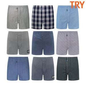 [TRY] 남성 프리미엄 트렁크 골라담기 이벤트_편한 사각 팬티 택 1