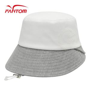 [팬텀] 여성 배색 언발란스챙 버킷햇 221C3CP658_WH