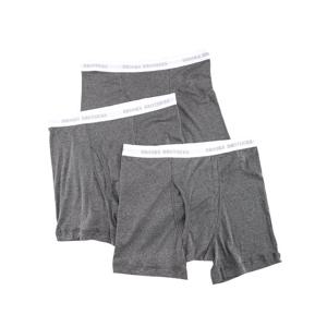 [브룩스브라더스] BB_코튼 박서 브리프 3팩 (그레이) (BBAUMF0471WDF)