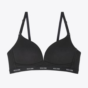 [예스]데일리 코튼레이온 블랙 노와이어 브라 YSWBZ971