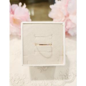 미니골드 14k 앵글 컷팅 실반지 RRIM4212