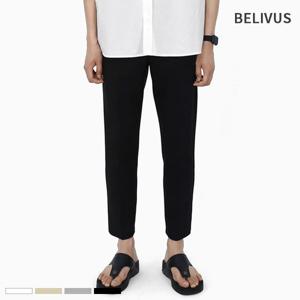 [빌리버스]빌리버스 남성 여름 밴딩 슬랙스 슬림 바지 B45P022