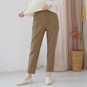 [웬디즈갤러리]포그 면스판 배기 팬츠 OPT106