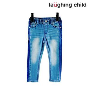 [래핑차일드] 사이드 워싱 데님 팬츠(88A2940172_BL)