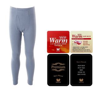 와코루 프리미엄 도톰 따뜻 자가 발열 에쿠스 남성 하의 내의 내복 WMP7494L