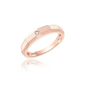 [GB] 큐브원포인트 남성 커플링 14K GOLD 반지 LRF21036D